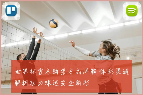 世界杯官方购票方式详解 体彩渠道解析助力球迷安全购彩